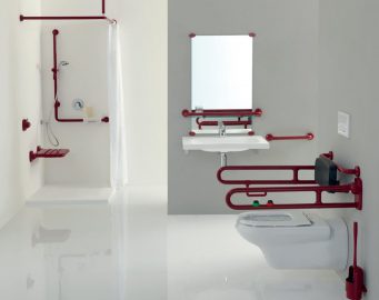 Bad - Ambiente in Deu-Waves in Ruby Red Bild 2 Bad - Ambiente in Deu-Waves in Ruby Red Bild 2